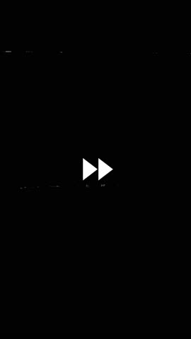 Vertical VHS fast forward motion on black screen with analog noise and accelerated playback movement. Designed for vertical transitions, retro fast forward effects, social media videos, and analog motion overlays.