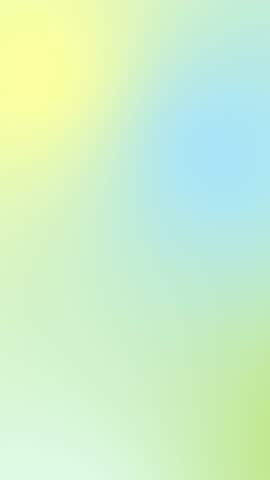 Spring Mood Blur Gradient Animated Color Background. Green Blue Yellow Trendy Vertical Abstract Animation