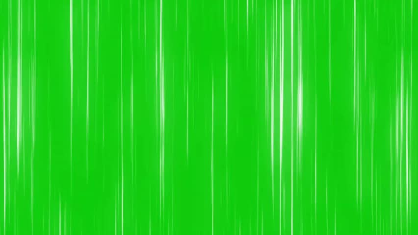 Green screen straight speed lines motion animation