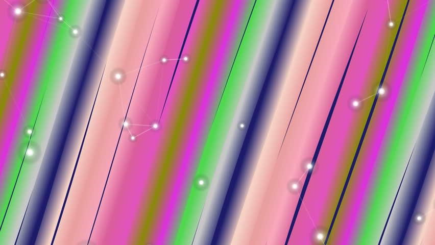 Vibrant striped pattern with shiny effect