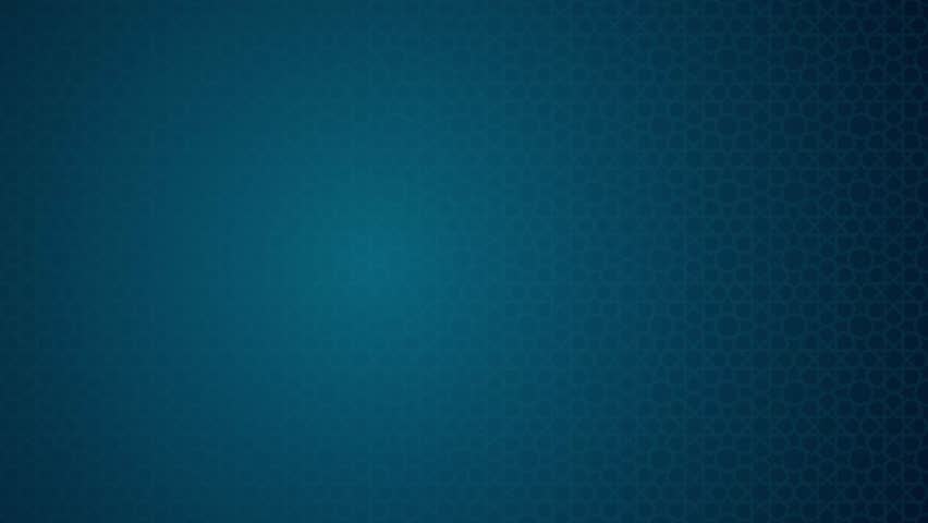 Ramadan background animation with light sparkles on dark blue islamic geometric ornament, suitable for religious, festive, and cultural projects