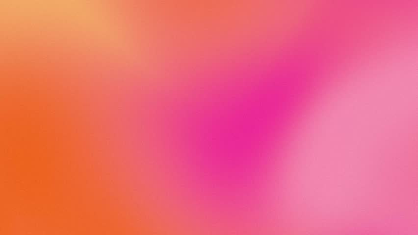 Vibrant peach abstract gradient background, Pink grainy blurred animation, Blur background with noise texture, Orange motion animation for opener, Flowing animated backdrop
