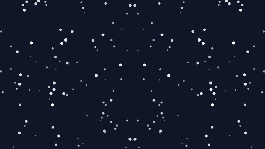 A dark blue night sky filled with numerous white stars and celestial objects