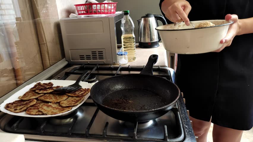Close-up view of a woman
