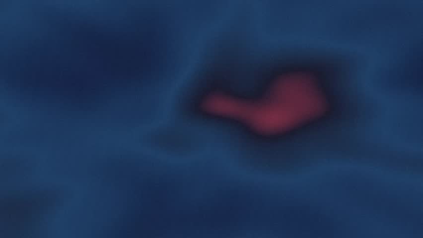 Abstract dark blue and red swirling nebula cosmic background with glowing ethereal light and dark voids.