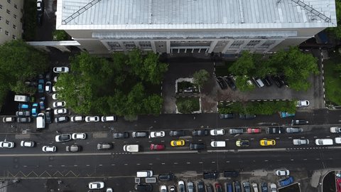 Upward Drone Tilt Herzen Research Institute