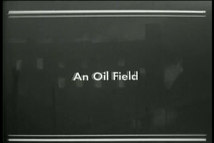 1940s - Oil field fire in the 1940s.