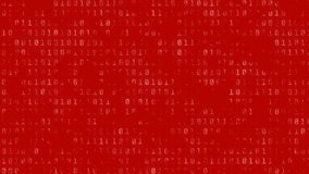Animation of gradient quotation marks symbol over binary coding data processing on red background. Computer interface and business technology concept - Powered by Shutterstock - Get 15% off with code: PIKWIZARD15