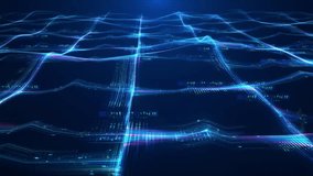 Abstract Data Landscape: An mesmerizing digital panorama of interconnected data streams pulsates with vibrant blue hues, evoking a sense of advanced technology and scientific discovery. - Powered by Shutterstock - Get 15% off with code: PIKWIZARD15