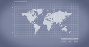 On load tablet displaying holo analytics, map fading, pie rising, line drawing to show metrics. Device, holographic, projection, overlay, data, readouts, grid - Powered by Shutterstock - Get 15% off with code: PIKWIZARD15