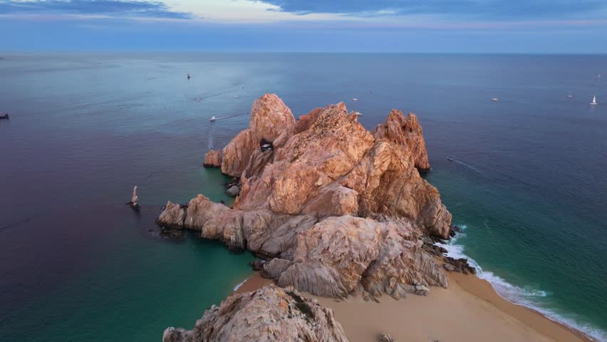 Breathtaking Aerial View of Cabo San Lucas.