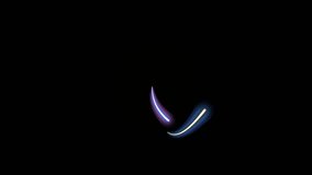 Abstract Neon Glowing Ribbons Animation on Black Background - Powered by Shutterstock - Get 15% off with code: PIKWIZARD15