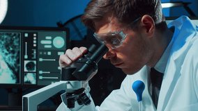 Scientific laboratory filled with various research equipment. Scientists are conducting experiments and research. Science and technology concept. - Powered by Shutterstock - Get 15% off with code: PIKWIZARD15