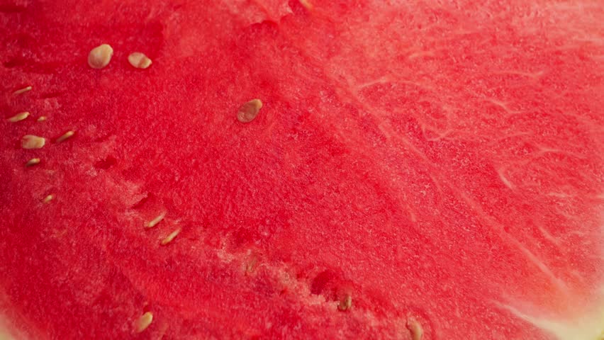Juicy sweet ripe watermelon in a cut, harvest concept. High quality 4k footage
