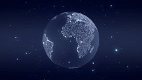 Digital Rotating Earth – Futuristic Data Globe Animation Loop
 - Powered by Shutterstock - Get 15% off with code: PIKWIZARD15