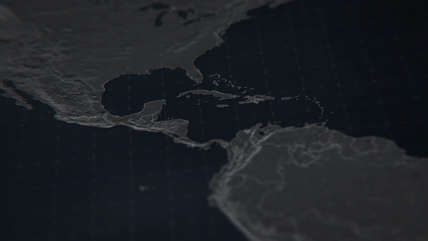 A stunning 3D animated map of Cuba, showcasing the island nation in the Caribbean with vibrant colors and detailed topography. Perfect for travel, educational, and news-related projects.