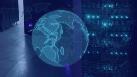 Animation of scope scanning and brain over caucasian businessman touching digital interface. Global business digital interface technology and networking concept digitally generated video. - Powered by Shutterstock - Get 15% off with code: PIKWIZARD15