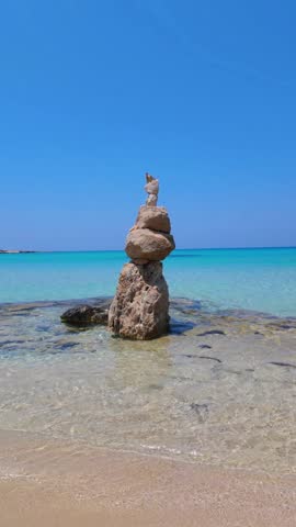A scenic view of Agios Philon Beach (Ayfilon) in Dipkarpaz, North Cyprus