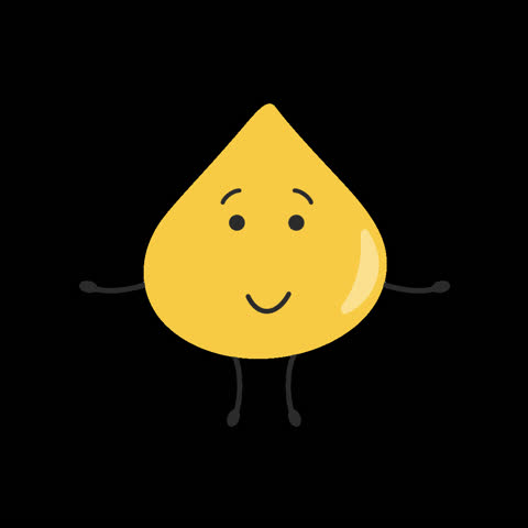 Cute Happy Water Drop Character Jumping Loop Animation
Cute pastel water drop character expressing happiness. The drop is jumping with raised arms and joyful smile. Seamless loop animation isolated on Alpha channel.