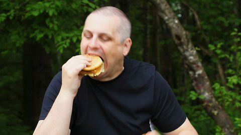Man can not choose what to eat apple or burger episode 2