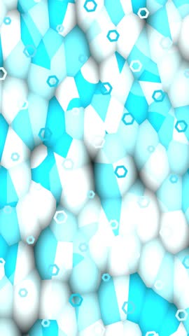 Blue and White Beads Background Texture.