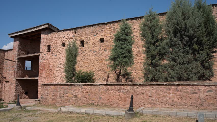 Hari Parbat Old Fort at Srinagar, Kashmir, India.