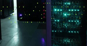 Animation of binary coding, data processing over computer servers. Global computing, digital interface and data processing concept digitally generated video. - Powered by Shutterstock - Get 15% off with code: PIKWIZARD15
