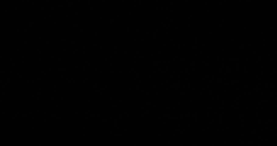 Saturn with rings shot at 3000mm. Real time motion with atmospheric turbulence, static camera, dark sky, no people.