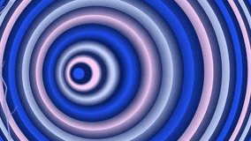 Hypnotic Concentric Rings Blue Pink Graphic Abstract Background Loop - Powered by Shutterstock - Get 15% off with code: PIKWIZARD15