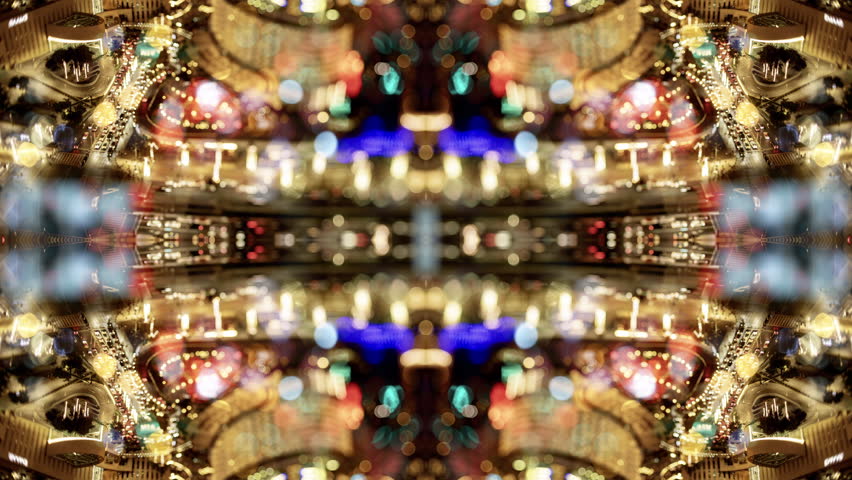 Timelapse of a dubai street scenewith out of focus using a tilt shift lens made into abstract pattern