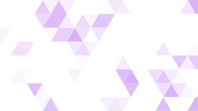 White and light purple abstract geometric triangle mosaic gradient abstract modern background animation - Powered by Shutterstock - Get 15% off with code: PIKWIZARD15
