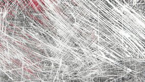 White abstract industrial grunge surface with dense diagonal black scratch marks, heavy crosshatched abrasion texture, distressed concrete style background, layered worn paint effect with chaotic intersecting linear scuffs and gritty textured composition - Powered by Shutterstock - Get 15% off with code: PIKWIZARD15