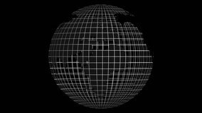 Animation of globe over data processing. Global business and digital interface concept digitally generated video. - Powered by Shutterstock - Get 15% off with code: PIKWIZARD15