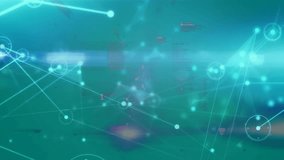 Animation of network of connections and data processing over purple background. Global connections digital interface data processing concept digitally generated video. - Powered by Shutterstock - Get 15% off with code: PIKWIZARD15