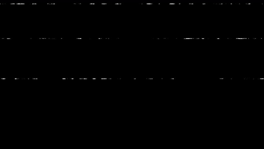 Seamless 4K loop of a retro VHS pause screen overlay featuring analog static noise, blinking PAUSE text, tracking errors, and digital glitch artifacts.