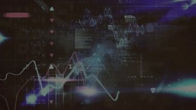 Animation of new season text over data processing on black background. Global technology, computing and digital interface concept digitally generated video. - Powered by Shutterstock - Get 15% off with code: PIKWIZARD15
