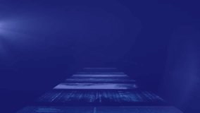 Animation of data processing over brain. Global business, patriotism and digital interface concept digitally generated video. - Powered by Shutterstock - Get 15% off with code: PIKWIZARD15