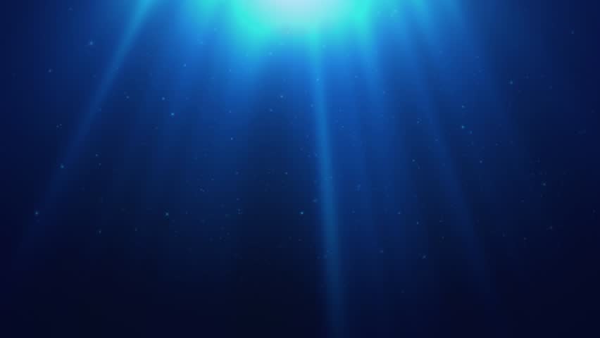 Houses Underwater Splashdown 4K Loop features an underwater scene with houses splashing down and floating up in a loop.