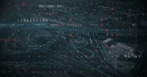 Animation of scanning warning over data processing and cityscape. Internet safety, data security, hacking and technology concept digitally generated video. - Powered by Shutterstock - Get 15% off with code: PIKWIZARD15