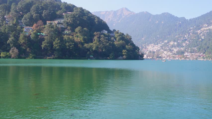 River Winding Through Lush Mountain Valley