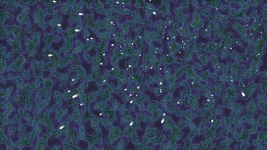 Dark blue textured background with white specks