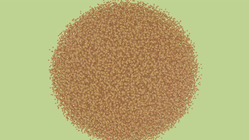 Horizontal 3D abstract particles dots spheres explosion cloud background copyspace loop animation banner template, dynamic colorful green red orange bokeh sparkle burst, tech data network matrix