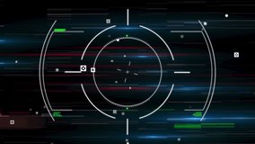 Animation of data processing and scope scanning over digital human head. global technology, data processing and digital interface concept digitally generated video. - Powered by Shutterstock - Get 15% off with code: PIKWIZARD15