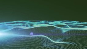 Animation of data processing over light spot. Global business and digital interface concept digitally generated video. - Powered by Shutterstock - Get 15% off with code: PIKWIZARD15
