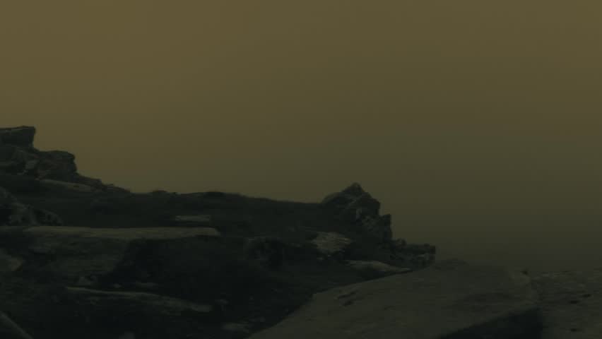 view of clouds in the hills