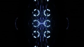 Double rings blue tunnel VJ loop animation background - Powered by Shutterstock - Get 15% off with code: PIKWIZARD15