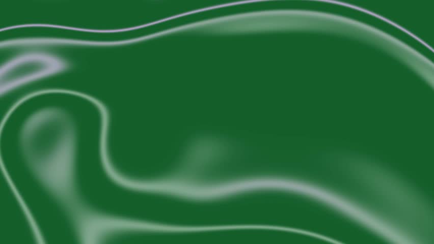 High definition video of swirling green liquid motion