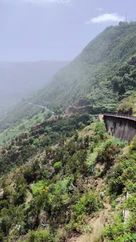 Aerial view of Los Realejos from Mirador El Lance, Icod el Alto, Tenerife, Canary Islands, Spain