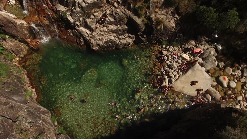 Portela Do Homem Waterfall PenedaGeres National Park Portugal Europe
