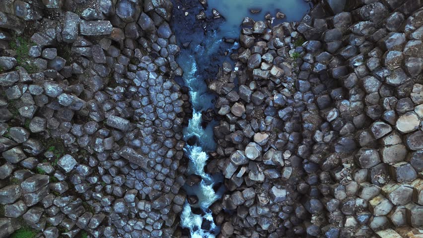 Explore Prismas Basalticos in Hidalgo Mexico and the river flowing nearby